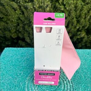 Foster Grant 1 pink eyeglasses Pouch/Case-brand new/never used-originally packed